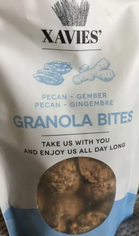 Granola Bites Pecan-Gingembre