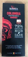 Colombia pure plantation cordoba 72%