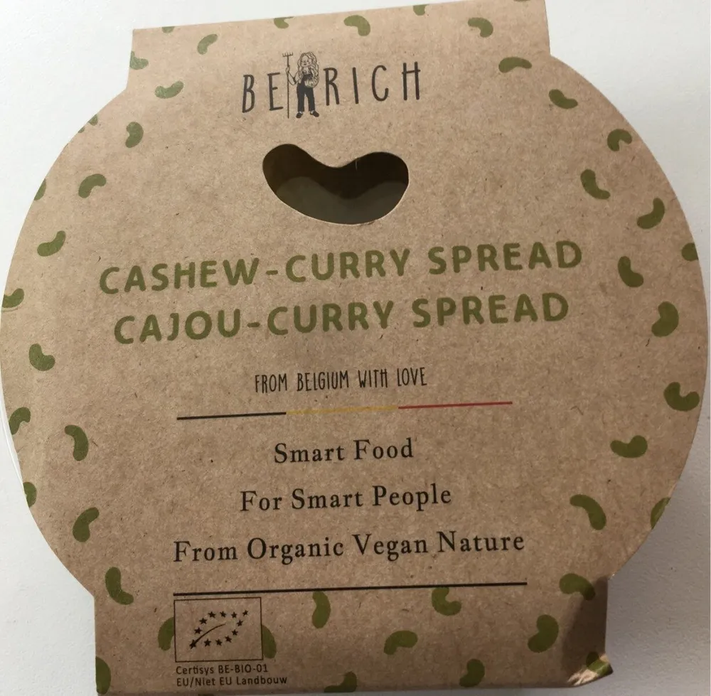 Cashew-Curry Spread