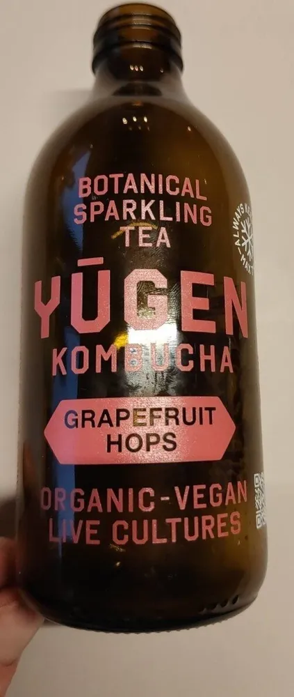 Yugen kombucha grapefruit hops