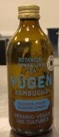 Passion fruit elderflower kombucha