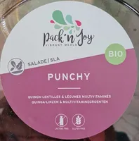 PUNCHY Salade quinoa-lentilles légumes multivitamines