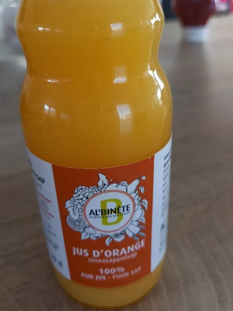 Jus d'orange