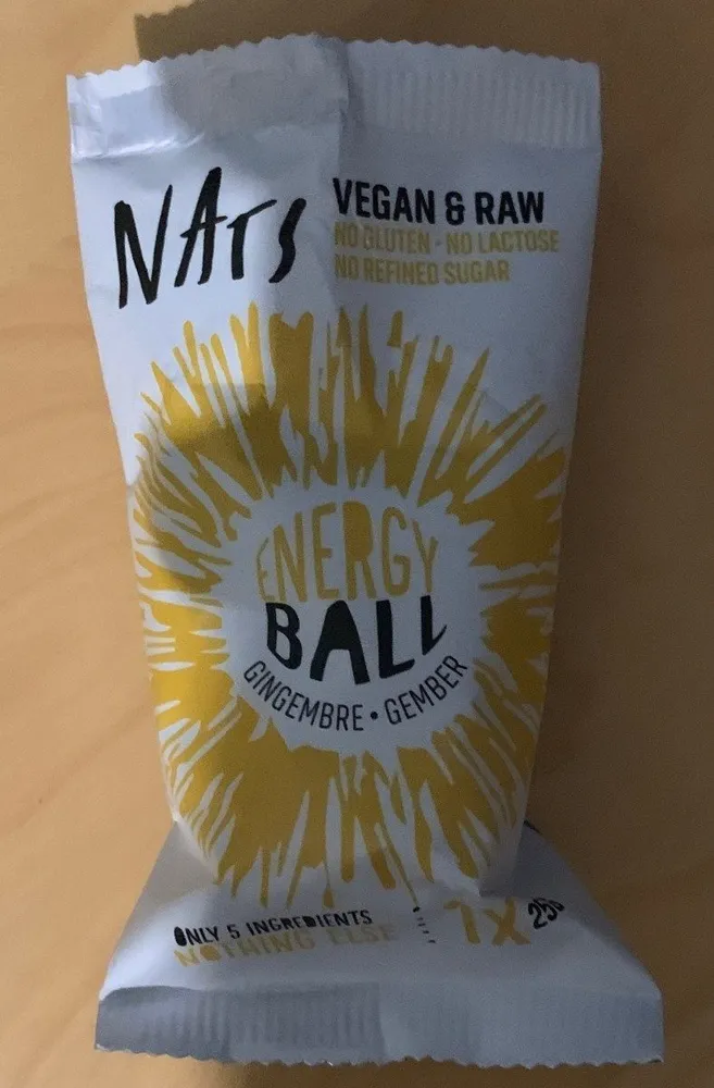 Energy Balls Gingembre
