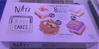 8 mini raw cakes
