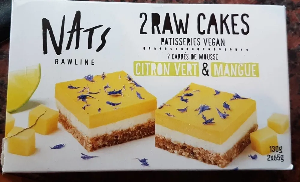 2 raw cakes