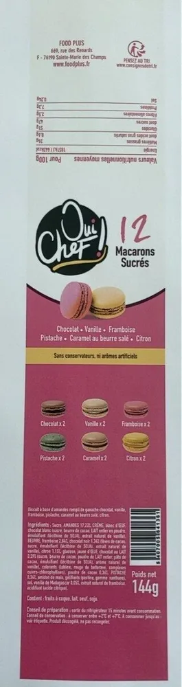 Macarons Oui Chef!