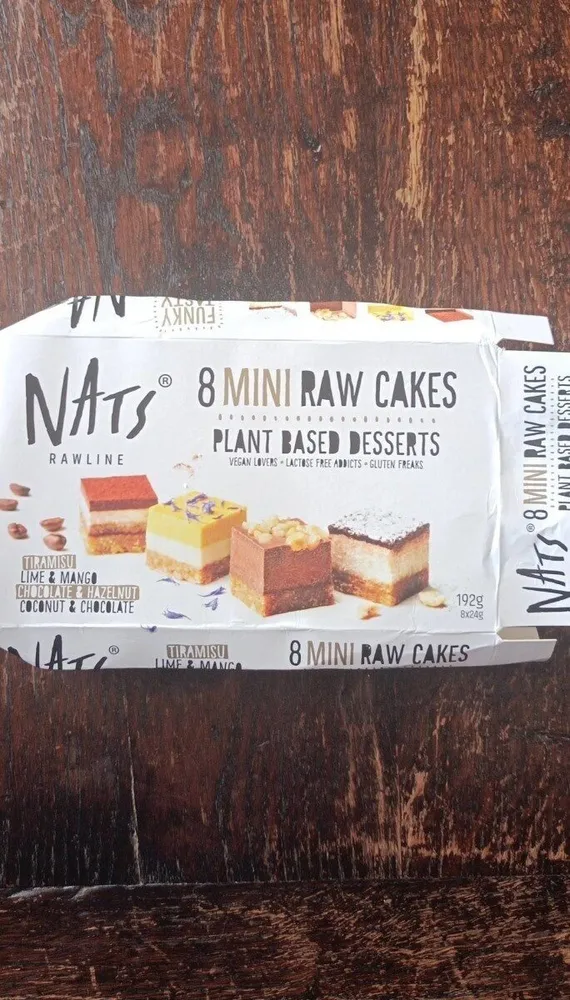 Mini Raw Cakes