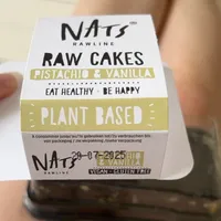 Raw Cakes Pistachio & Vanilla