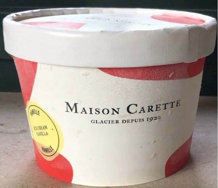 Glace au lait Vanille
