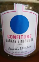 Confiture banane gingembre