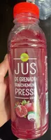 Jus de grenade fraichement pressé