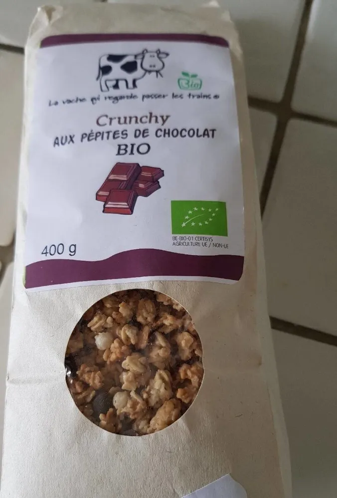 Crunchy aux pépites de chocolat bio
