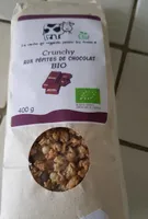 Crunchy aux pépites de chocolat bio