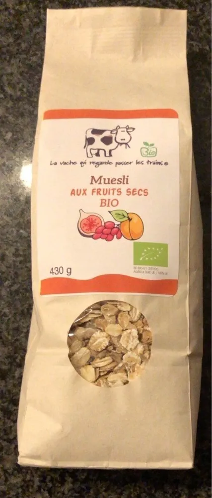 Muesli aux fruits secs bio