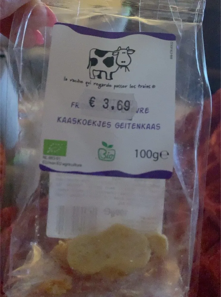 Biscuit au fromage de chevre