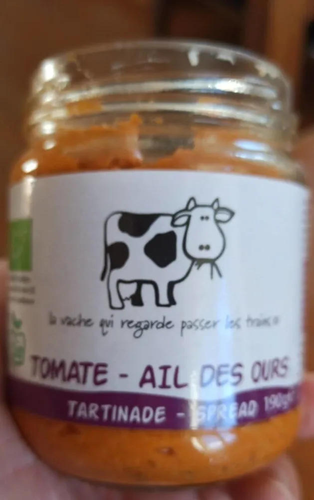Tartinade tomate-Ail des ours