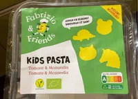 Kids pasta tomate mozarella
