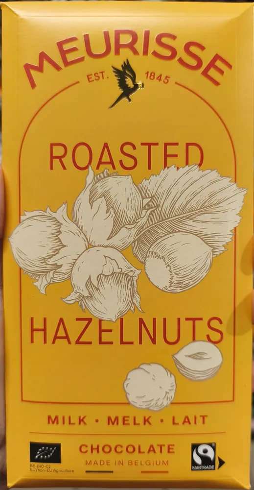 Milk Chocolate roasted hazelnuts