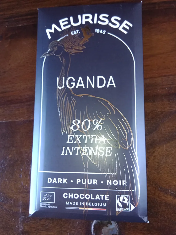 Uganda 80% Extra Intense Dark Chocolate