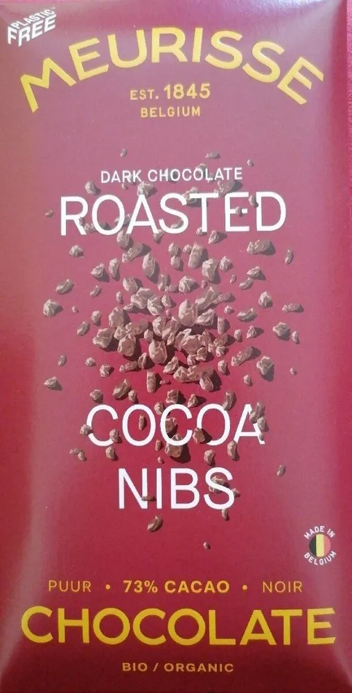 Dark chocolate roasted cocoa nibs