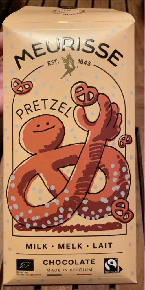 Milk Chocolate With Pretzels