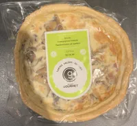 Quiche champignons lardons