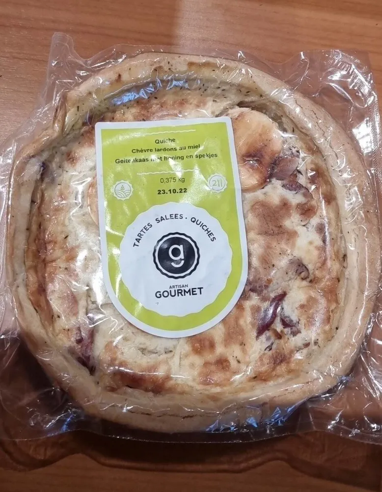 Quiche Chèvre Lardons au Miel