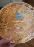 Réd curry scampi