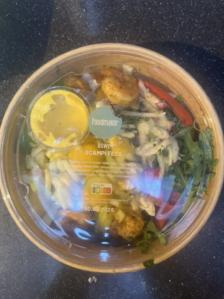 Scampi feta