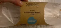 Wrap cottage cheese egg
