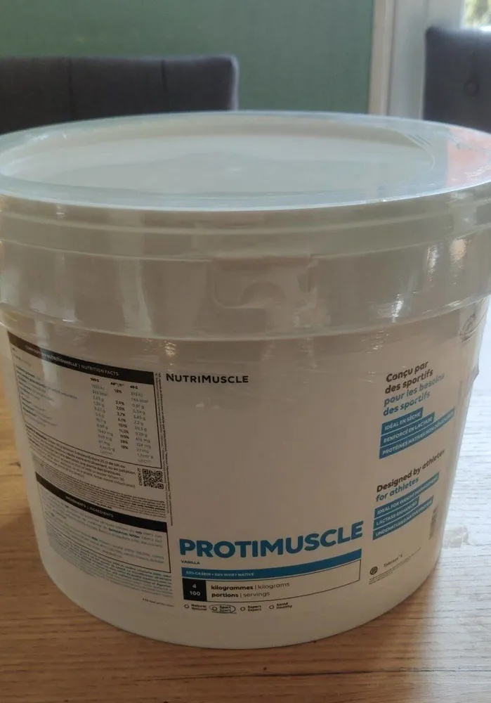 Protimuscle nutrimuscle vanille