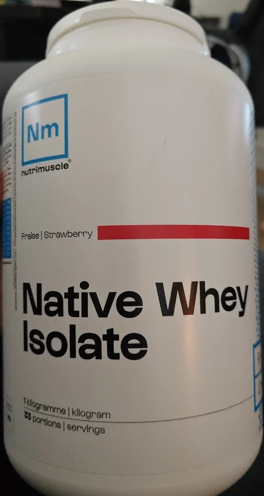 Native Whey Isolate fraise