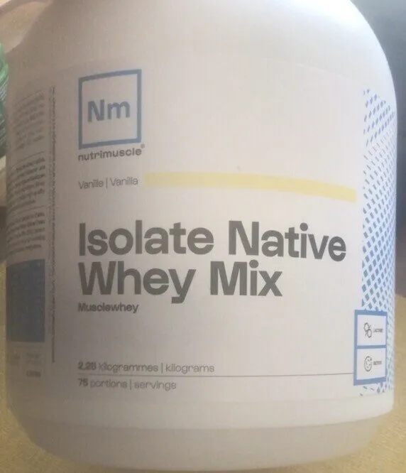 Isolate native Whey Mix