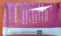 Energy Cranberry Bar