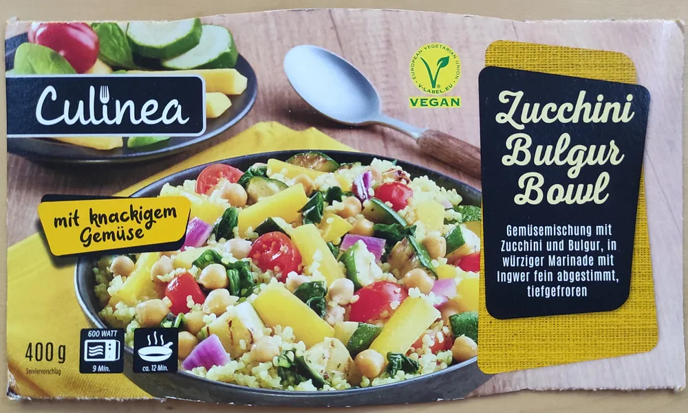 Zucchini Bulgur Bowl