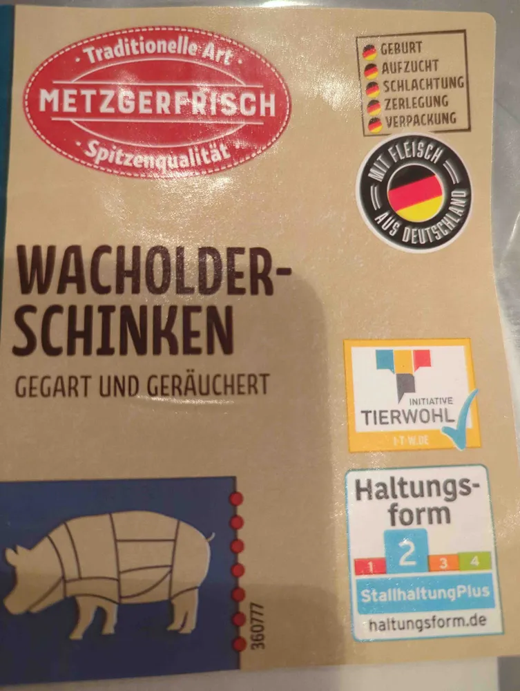 Wacholderschinken