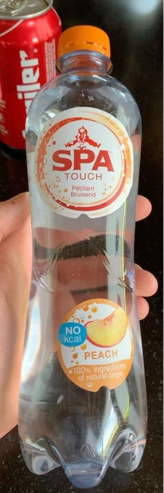 Spa Touch pétillant natural flavour Peach