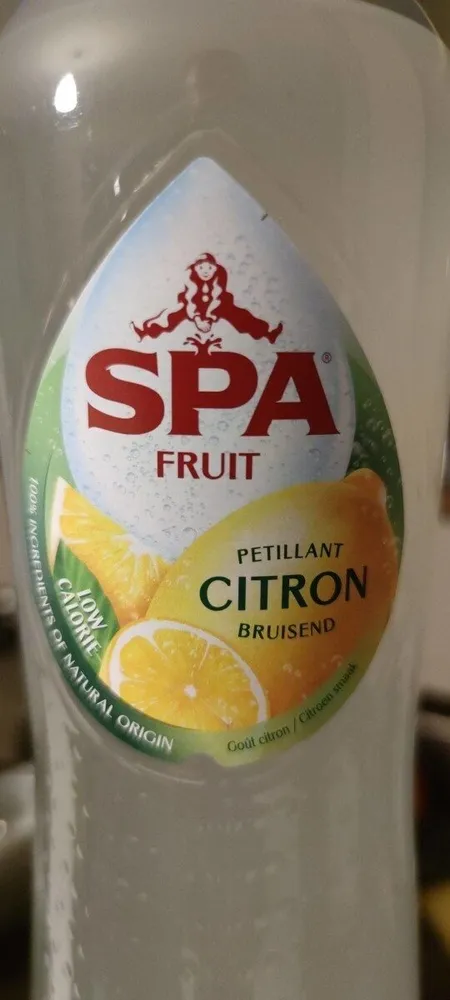 Spa Fruit Pétillant Citron