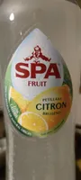 Spa Fruit Pétillant Citron