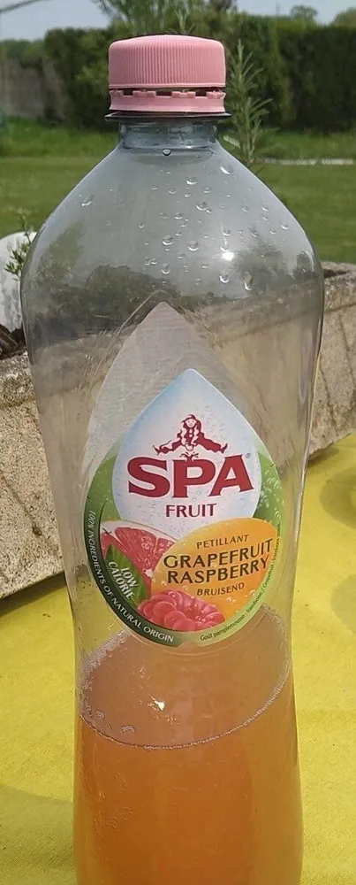 Spa fruit grapefruit raspberry
