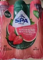 Spa fruit strawberry watermelon