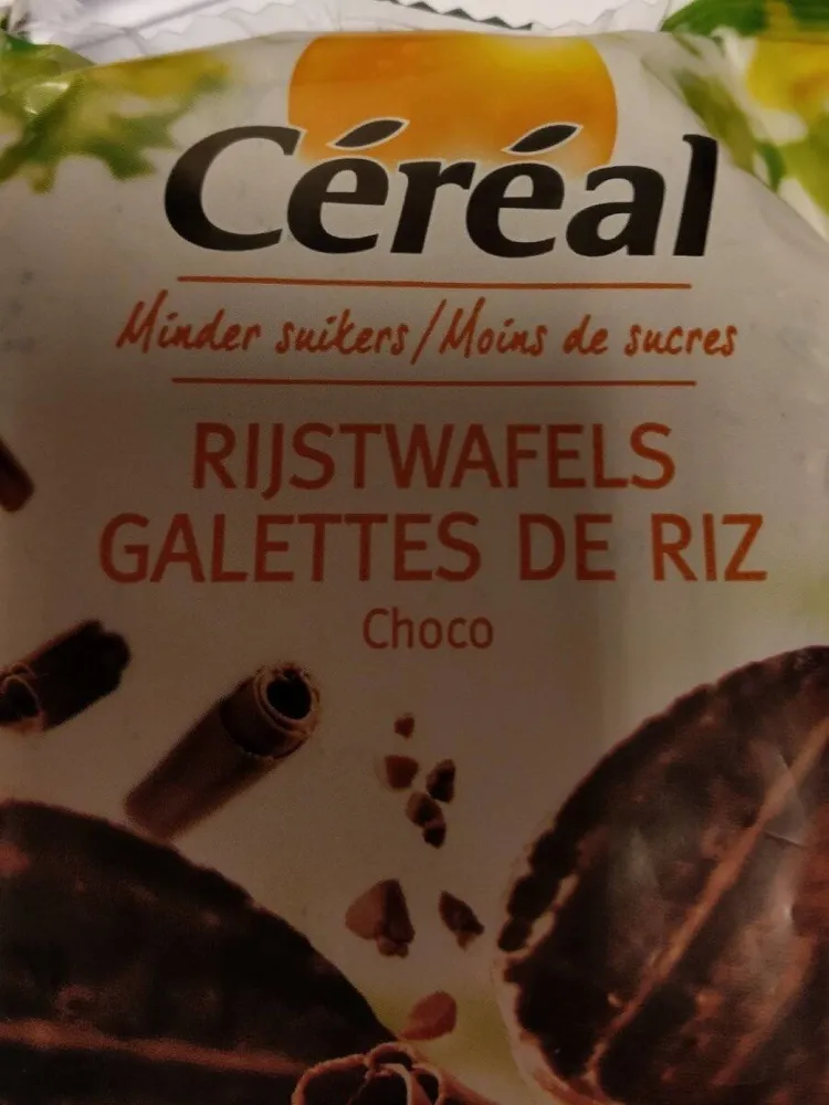Galettes de riz choco