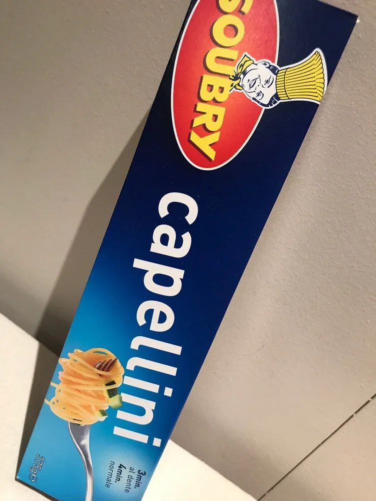 Pâtes Capellini Soubry