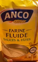 Farine fluide sauce et pâtes