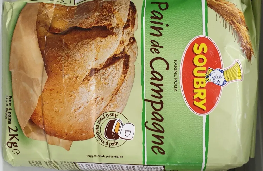 Soubry farine pour pain de campagne