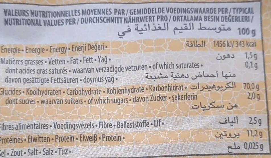 Semoule De Blé Dur