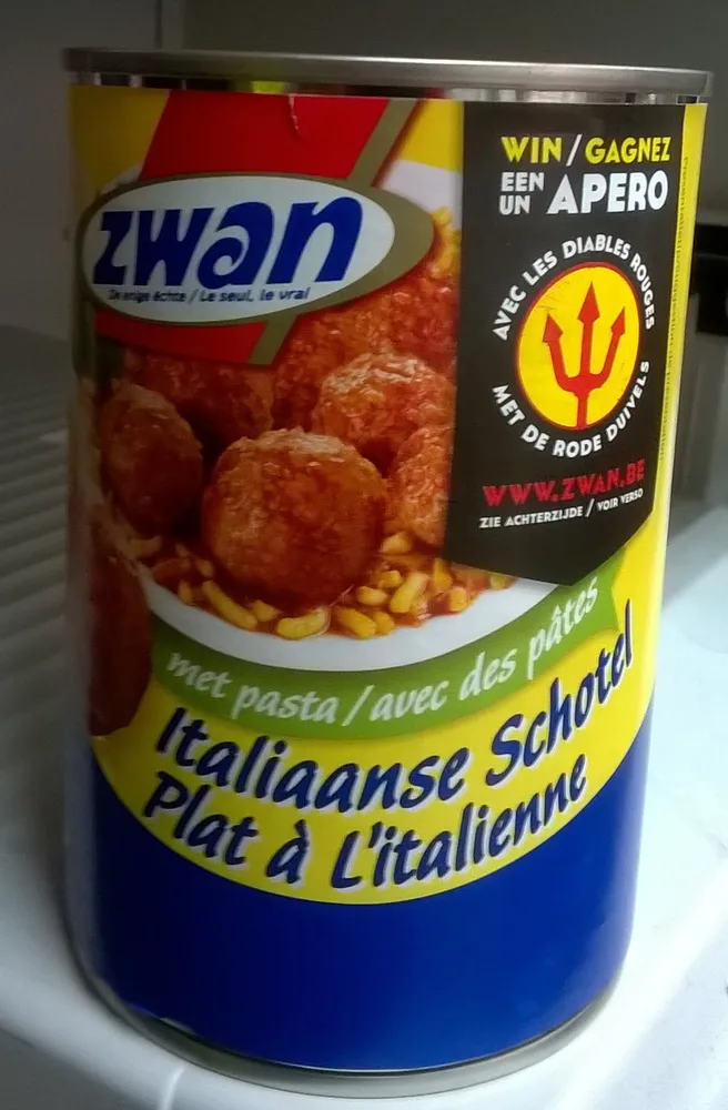 Plat à l'Italienne avec des Pâtes