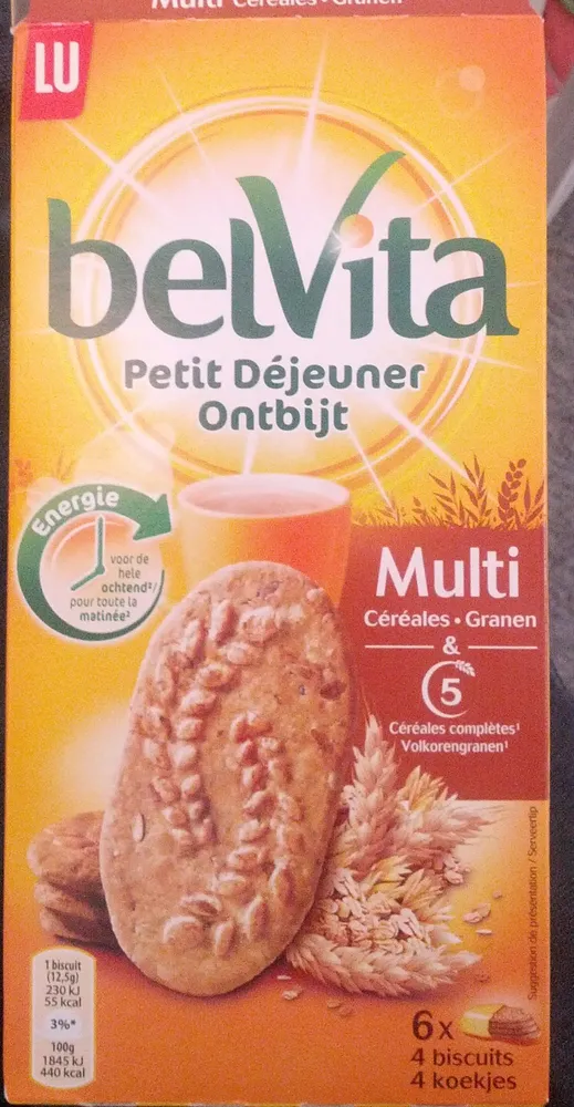 BelVita petit déjeuner Multi Céréales