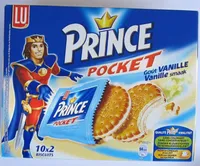Prince Pocket goût vanille